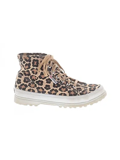 Pre-owned Superga Sneakers In Brown