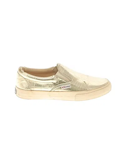 Pre-owned Superga Sneakers In Gold