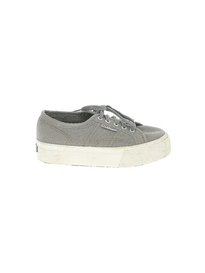 Pre-owned Superga Sneakers In Gray