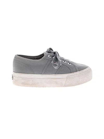 Pre-owned Superga Sneakers In Gray