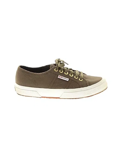 Pre-owned Superga Sneakers In Green