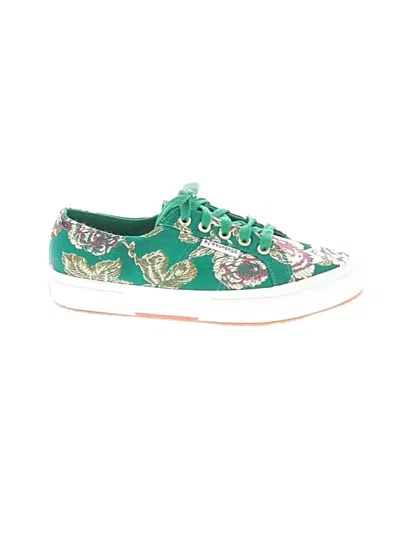 Pre-owned Superga Sneakers In Green