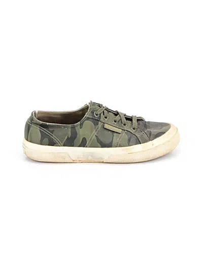 Pre-owned Superga Sneakers In Green
