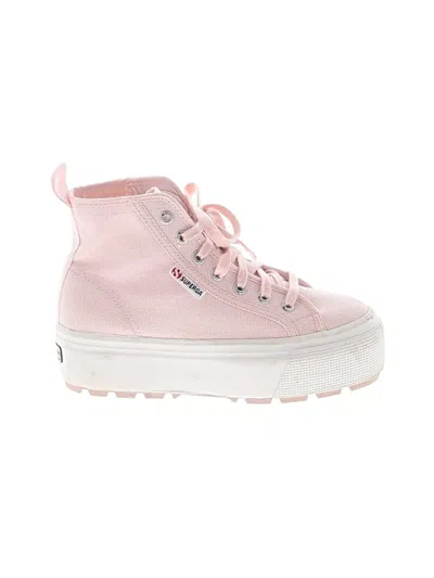 Pre-owned Superga Sneakers In Pink