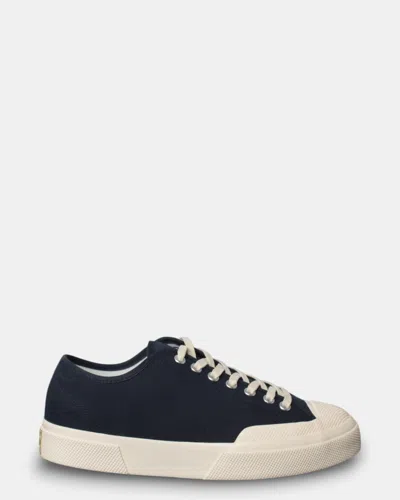 Superga Sneakers  Mod. 2432 Works Low Cut Cotton Canvas - A2f Navy/off White