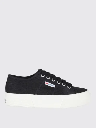 SUPERGA SNEAKERS SUPERGA WOMAN COLOR BLACK,H14563002