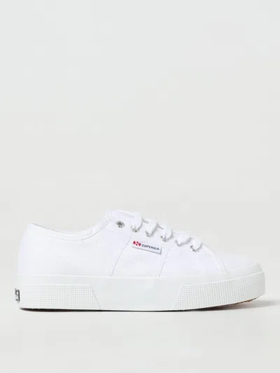 Superga Trainers  Woman In White