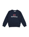 Superga Babies'  Toddler Boy Sweatshirt Navy Blue Size 7 Cotton