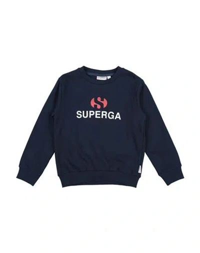 Superga Babies'  Toddler Boy Sweatshirt Navy Blue Size 7 Cotton