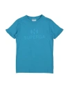 Superga Babies'  Toddler Boy T-shirt Azure Size 7 Cotton In Blue