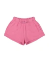 Superga Toddler Girl Shorts & Bermuda Shorts Fuchsia Size 5 Cotton In Pink