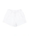 Superga Babies'  Toddler Girl Shorts & Bermuda Shorts White Size 6 Cotton
