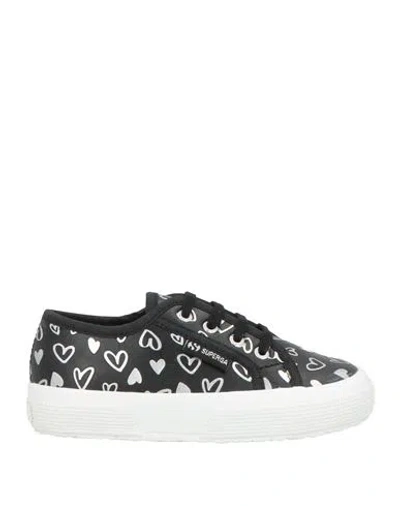 Superga Babies'  Toddler Girl Sneakers Black Size 10.5c Synthetic Material
