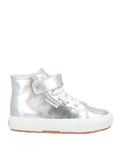 Superga Babies'  Toddler Girl Sneakers Silver Size 10.5c Textile Fibers