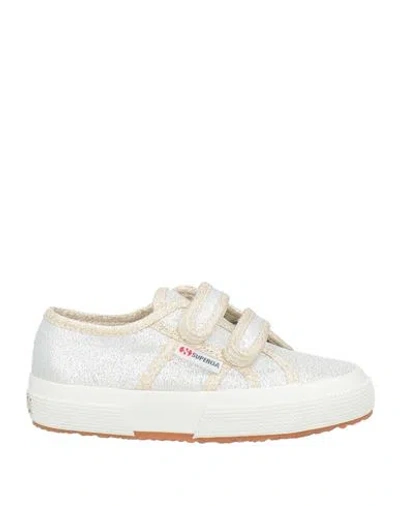 Superga Babies'  Toddler Girl Sneakers Silver Size 10.5c Textile Fibers