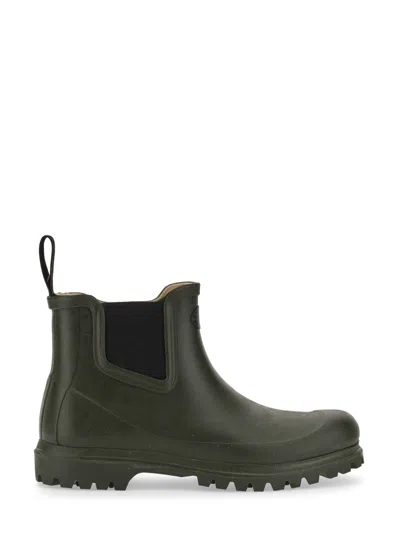 Superga Vulcanized Molded Rubber Mid Boot For Women In Green