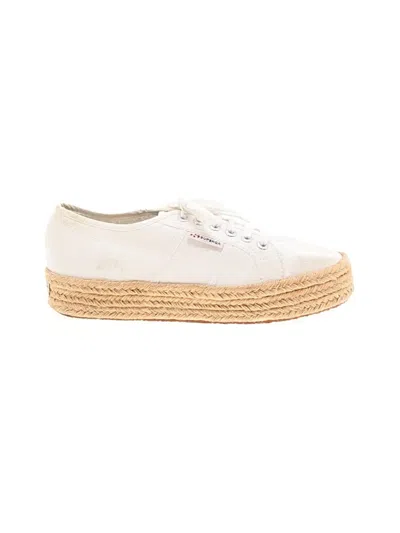 Pre-owned Superga Wedges In White