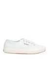 Superga Woman Sneakers Azure Size 7 Textile Fibers In White