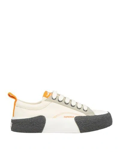 Superga Woman Sneakers Beige Size 6.5 Textile Fibers In Sand