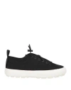Superga Woman Sneakers Black Size 8 Nylon