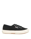Superga Woman Sneakers Black Size 7.5 Textile Fibers
