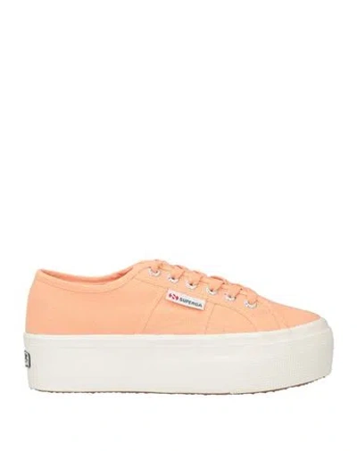 Superga Woman Sneakers Blush Size 6.5 Textile Fibers In Pink