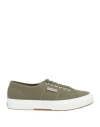 Superga Woman Sneakers Green Size 9 Textile Fibers