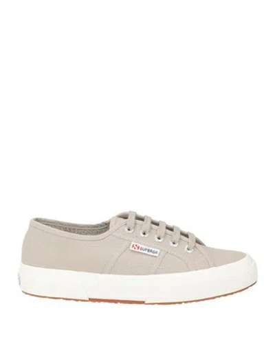 Superga Woman Sneakers Light Grey Size 7.5 Textile Fibers