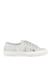 Superga Woman Sneakers Light Grey Size 7.5 Textile Fibers