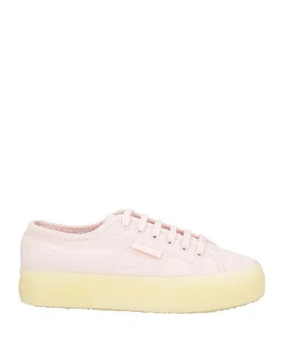 Superga Woman Sneakers Pink Size 6.5 Textile Fibers