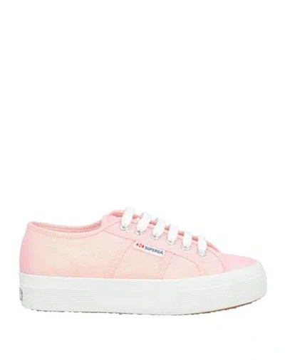 Superga Woman Sneakers Pink Size 6.5 Textile Fibers