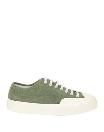 Superga Woman Sneakers Sage Green Size 9 Leather