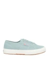 Superga Woman Sneakers Slate Blue Size 9 Textile Fibers