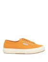 Superga Woman Sneakers Tan Size 7.5 Textile Fibers In Orange
