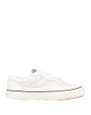 Superga Woman Sneakers White Size 5 Soft Leather, Textile Fibers In White