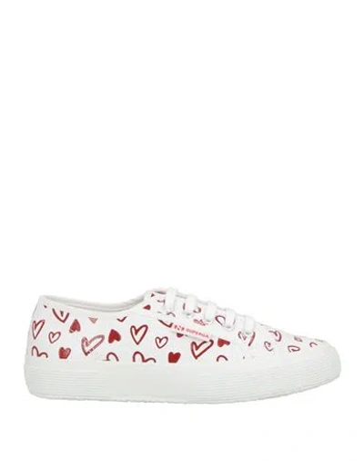 Superga Woman Sneakers White Size 6.5 Textile Fibers