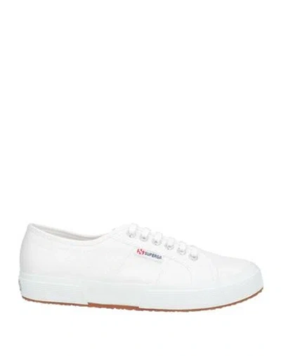 Superga Woman Sneakers White Size 9 Textile Fibers In White