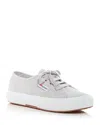 Superga Low-top Cotton Sneakers In Grey Ash