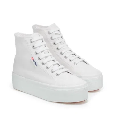 Superga Women's High Top Sneakers In White
