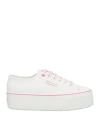 Superga X Barbie Woman Sneakers White Size 7.5 Textile Fibers In White
