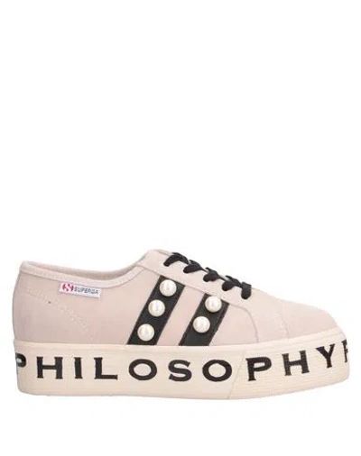 Superga X Philosophy Di Lorenzo Serafini Sneakers In Beige