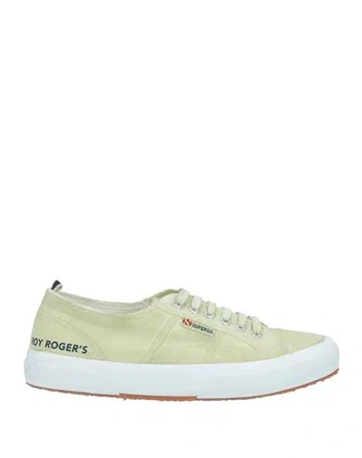 Superga X Roÿ Roger's Man Sneakers Light Green Size 7.5 Textile Fibers