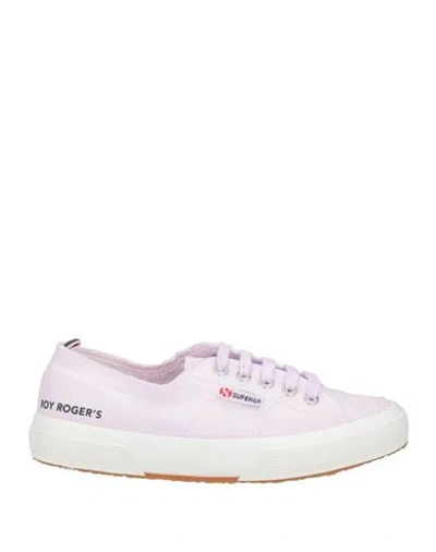 Superga X Roÿ Roger's Woman Sneakers Lilac Size 6 Textile Fibers In Purple