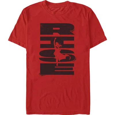 Supergirl Rise Kara Zor-el  Graphic T-shirt In Red