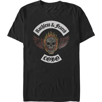 Supergirl Ruthless And Feared Patch  Graphic T-shirt In Black