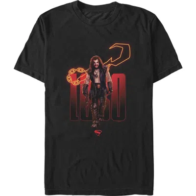 Supergirl The Main Man Chain  Graphic T-shirt In Black