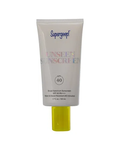 Supergoop 1.7oz Unseen Sunscreen Spf 40 In Transparent