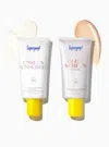 Supergoop 2-in-1 Beauty Booster Set Sunscreen Sunrise !