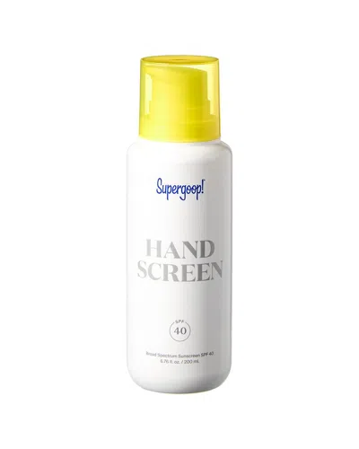 Supergoop 6.76oz Handscreen Spf 40 In Yellow