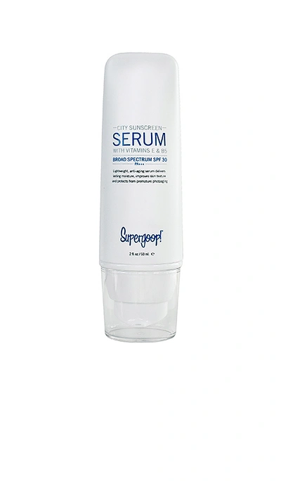 Supergoop City Serum Spf 30. In N,a